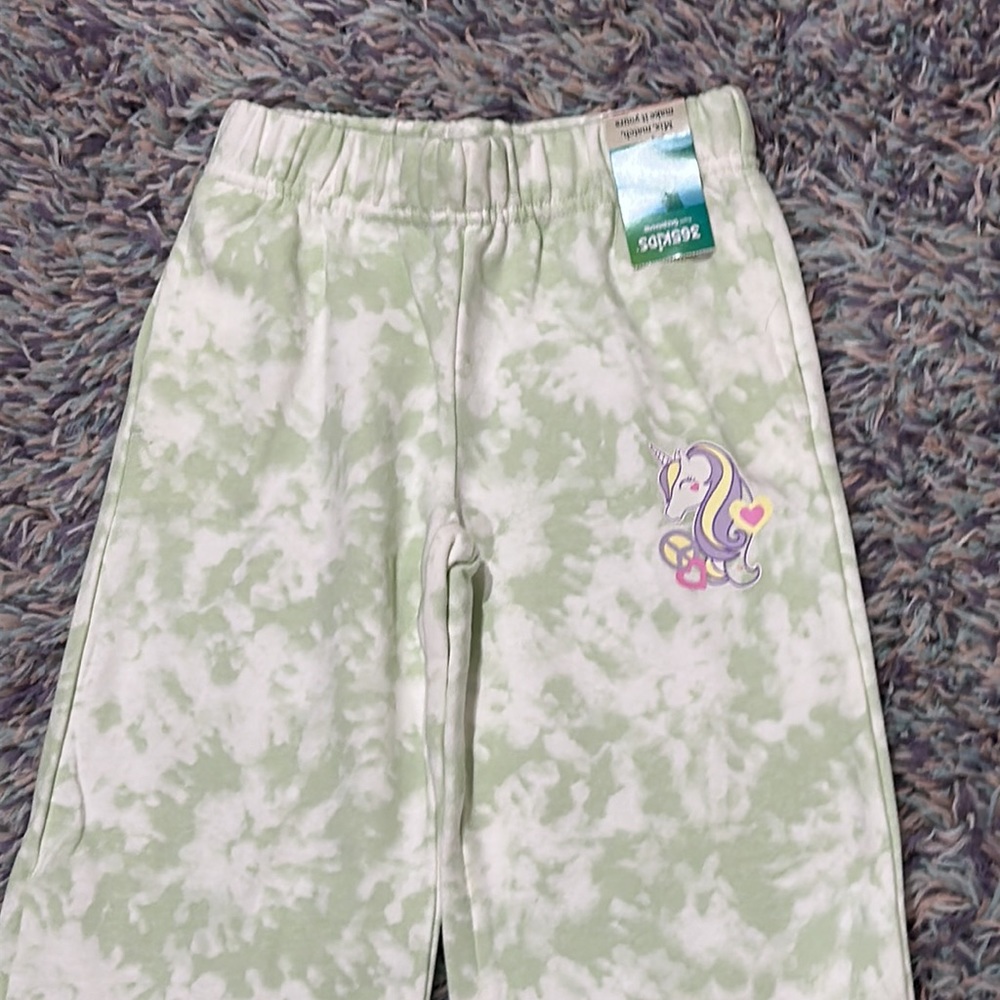 365 Kids by Garanimals Girls Tie Dye Pants Size 6 - Picture 4 of 7